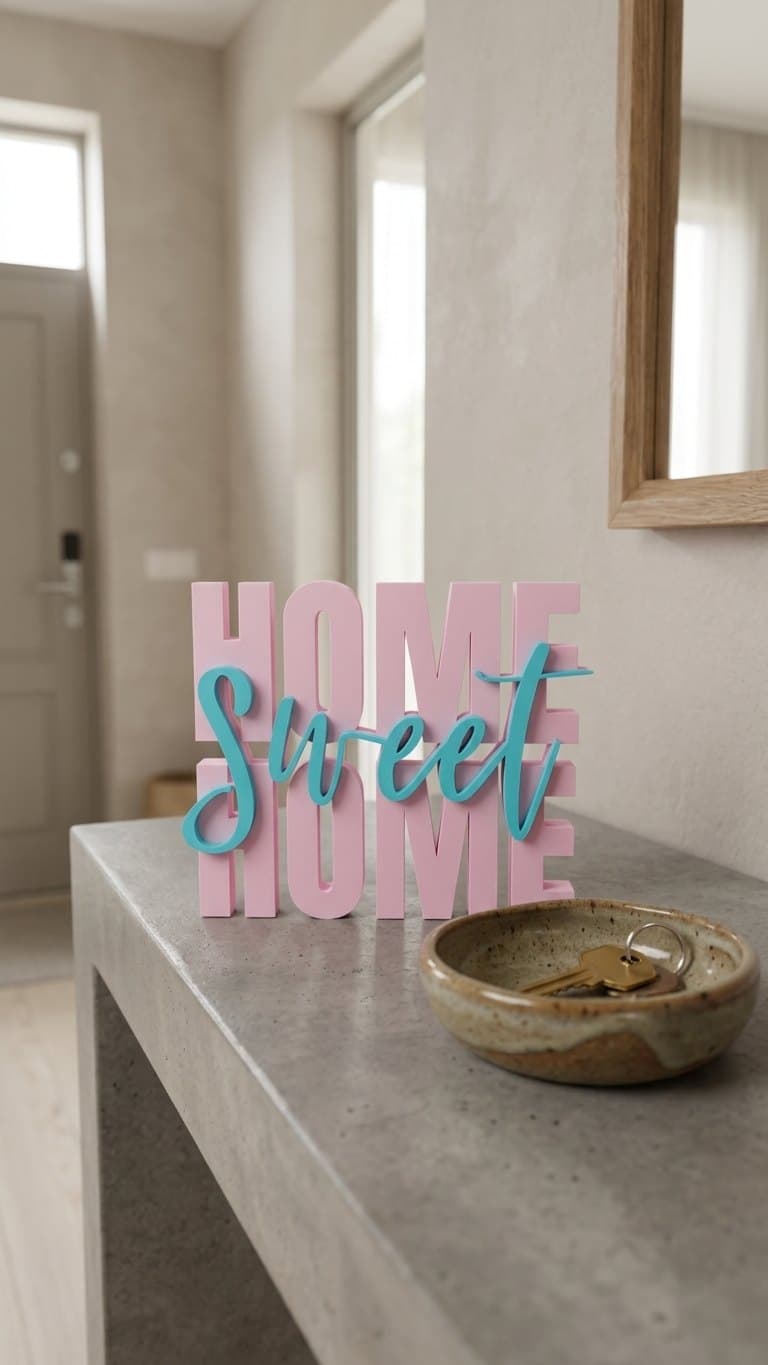Home Sweet Home Wall Piece — detail view 5