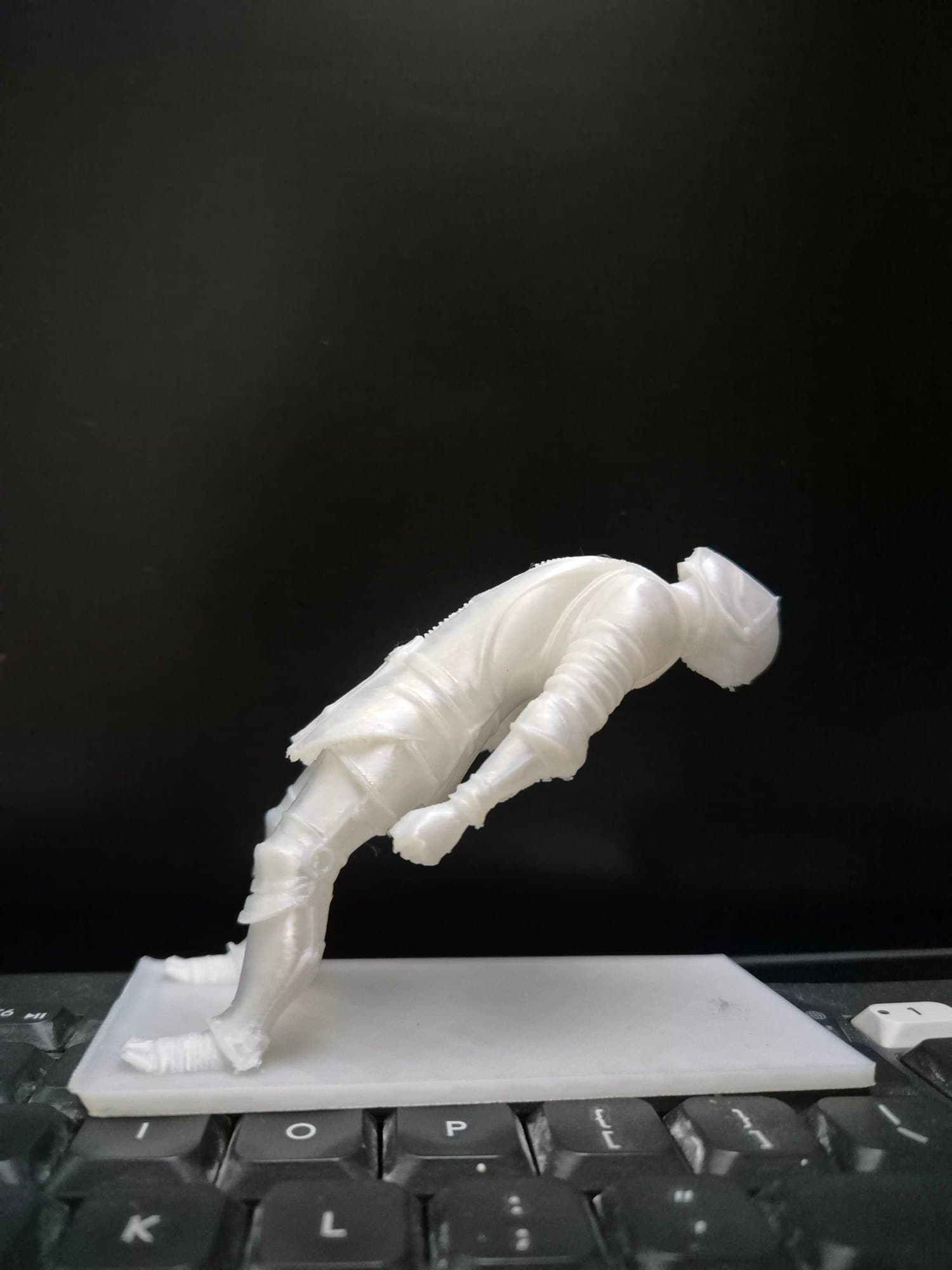 Soldier Pen Holder — size and scale reference