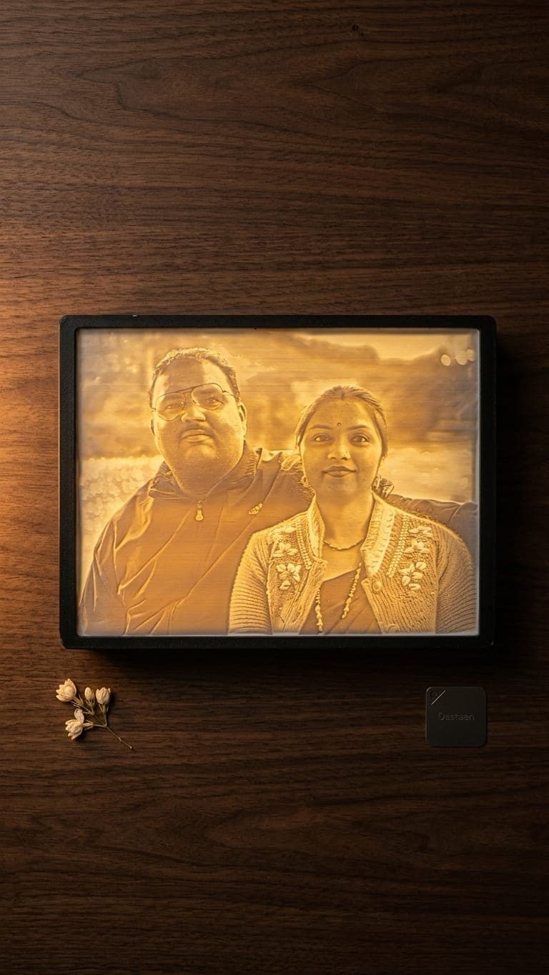 Custom Lithophane Photo Frame — detail view 4