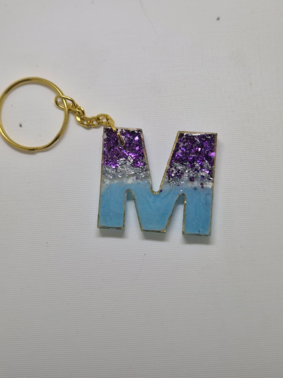 Silver Filled Resin Keychain — detail view 11