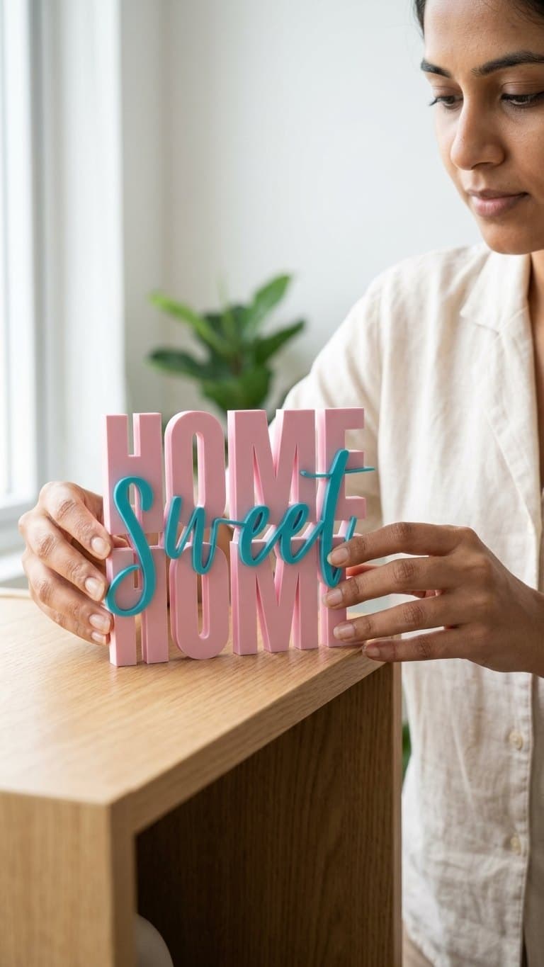 Home Sweet Home Wall Piece — detail view 4