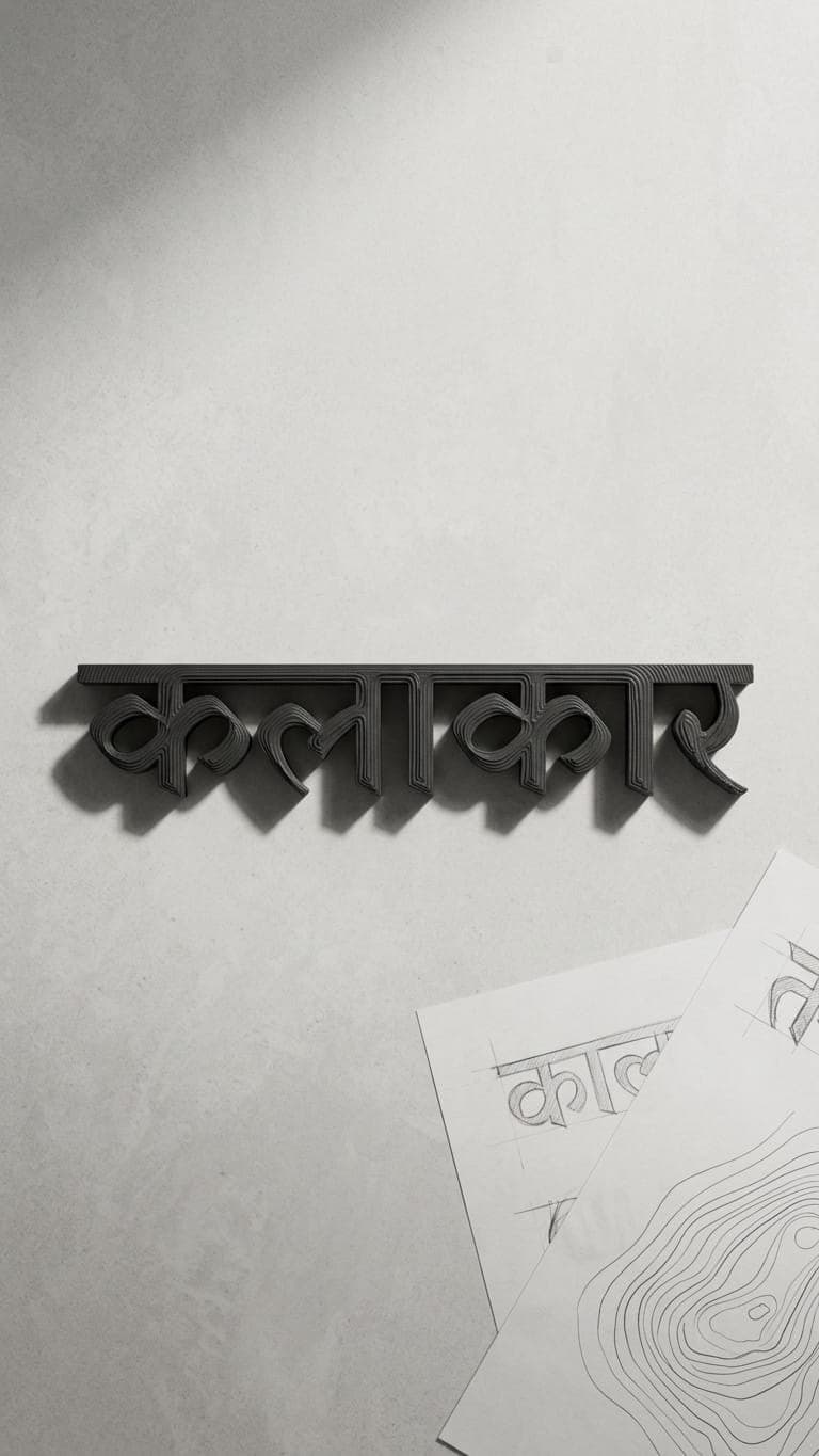 Custom 3D Name Sign — detail view 6