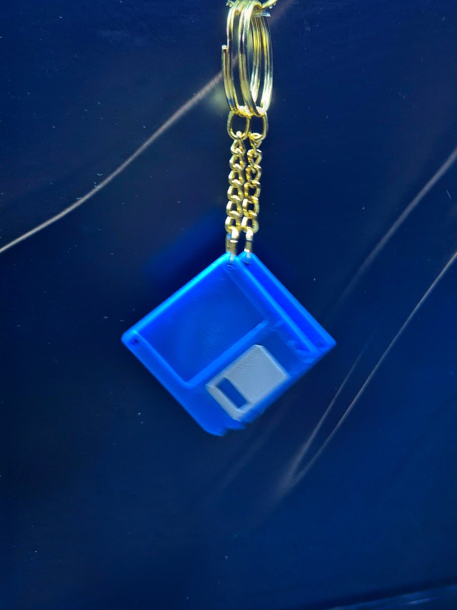 Floppy Disk Nfc Keychain — Handcrafted by Dastaan