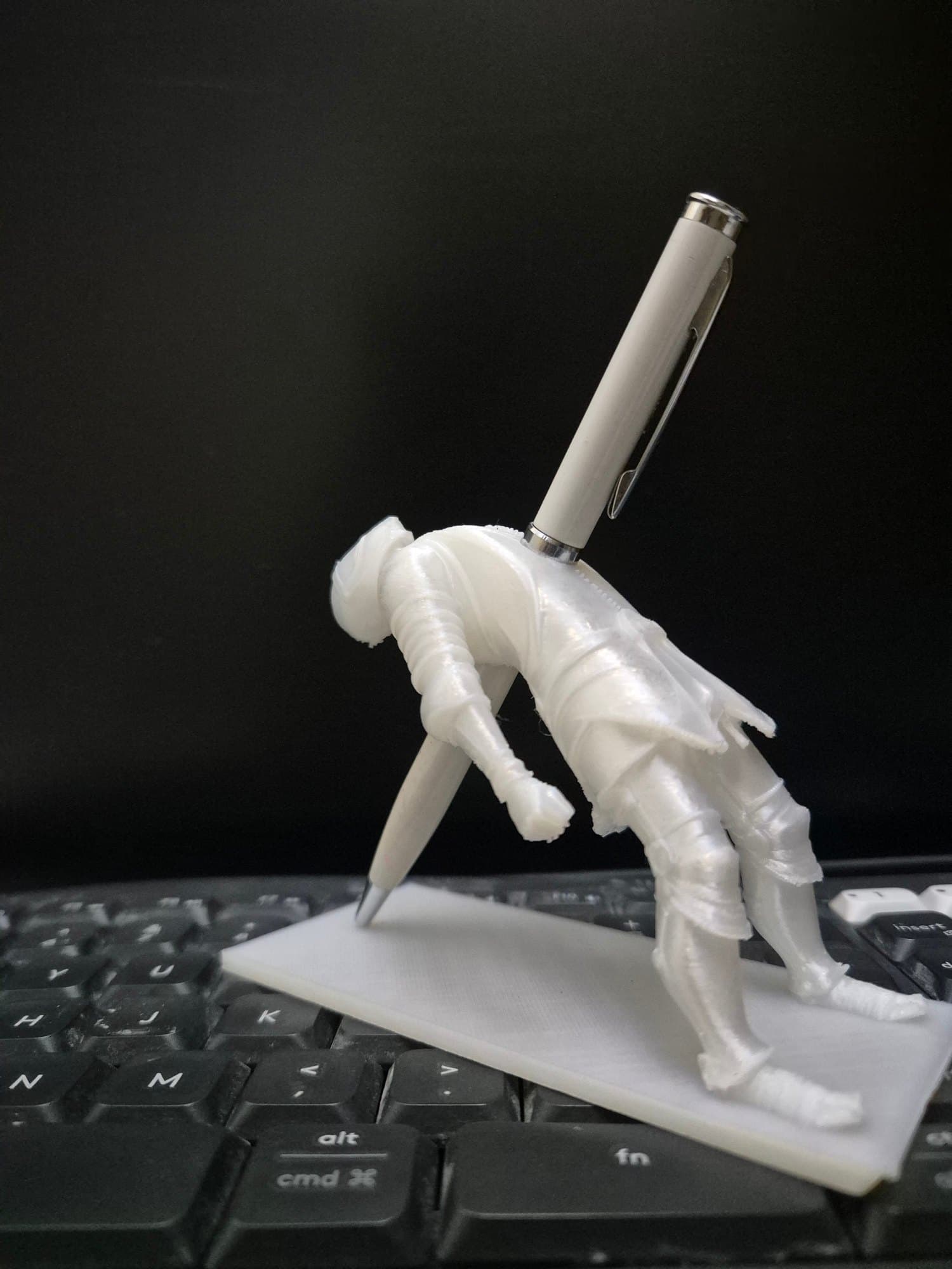 Soldier Pen Holder — Handcrafted 3D Print by Dastaan Hyderabad