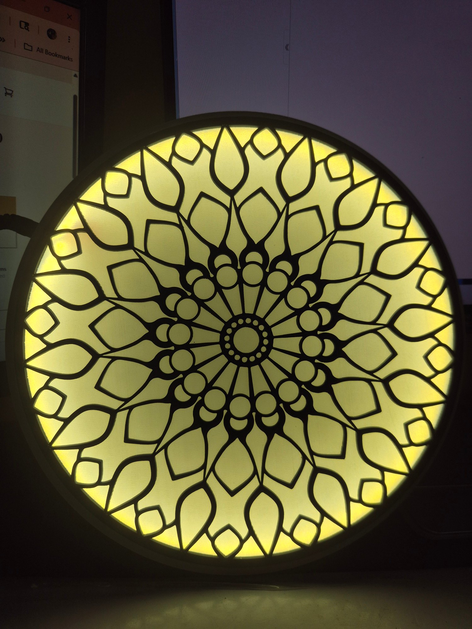Mandla Art Lamp — Handcrafted Lamps by Dastaan Hyderabad
