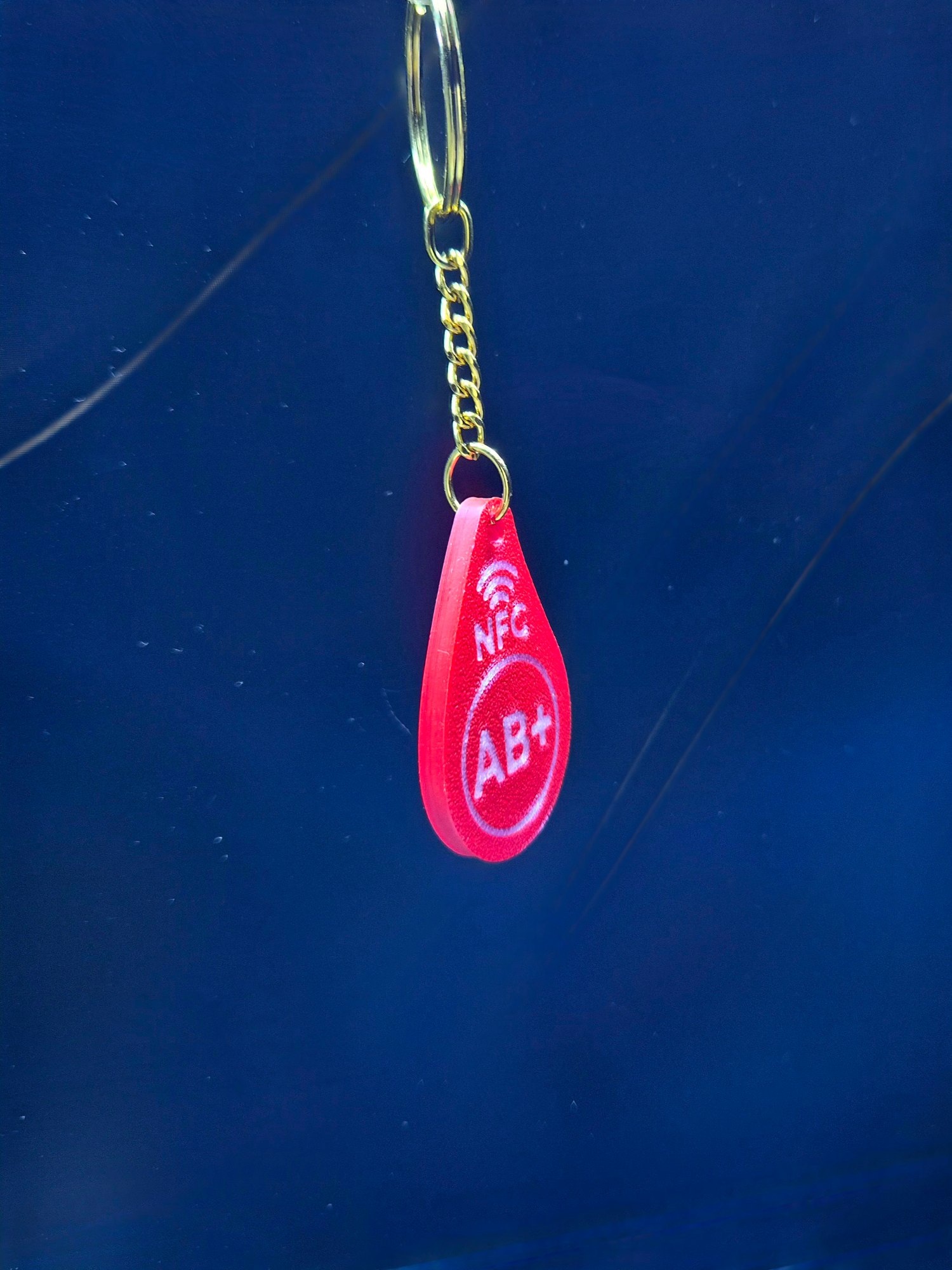 Blood Group Nfc Keychains — detail view 4
